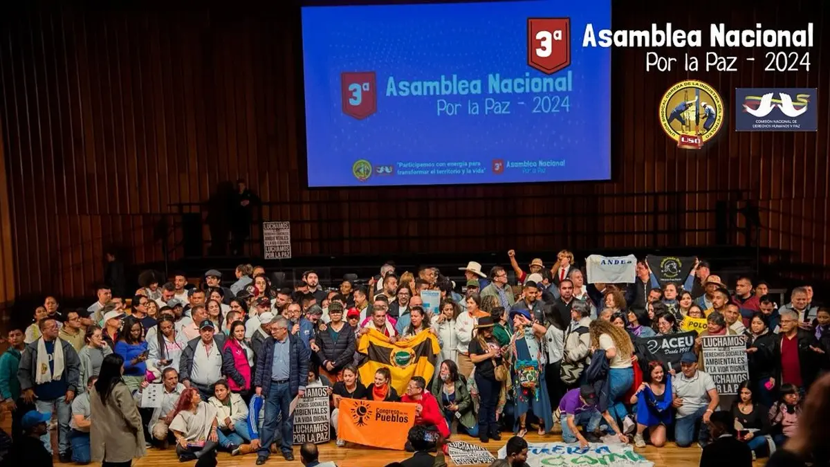 Concluyó la Tercera Asamblea Nacional por la Paz de la USO: “Esperamos que esto no termine aquí”